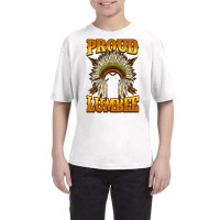 Proud To Be Lumbee Native American Headdress India Youth Tee | Artistshot