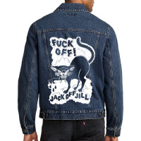 Jack Off Jill Men Denim Jacket | Artistshot