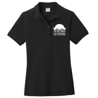 Im Not Bald Its A Solar Panel Ladies Polo Shirt | Artistshot