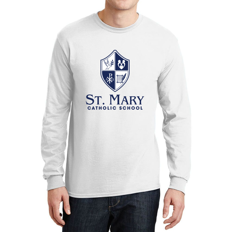 St Mary Catholic Schools Long Sleeve Shirts | Artistshot