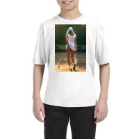 Tennis Girl Martin Elliott Youth Tee | Artistshot