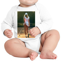 Tennis Girl Martin Elliott Long Sleeve Baby Bodysuit | Artistshot