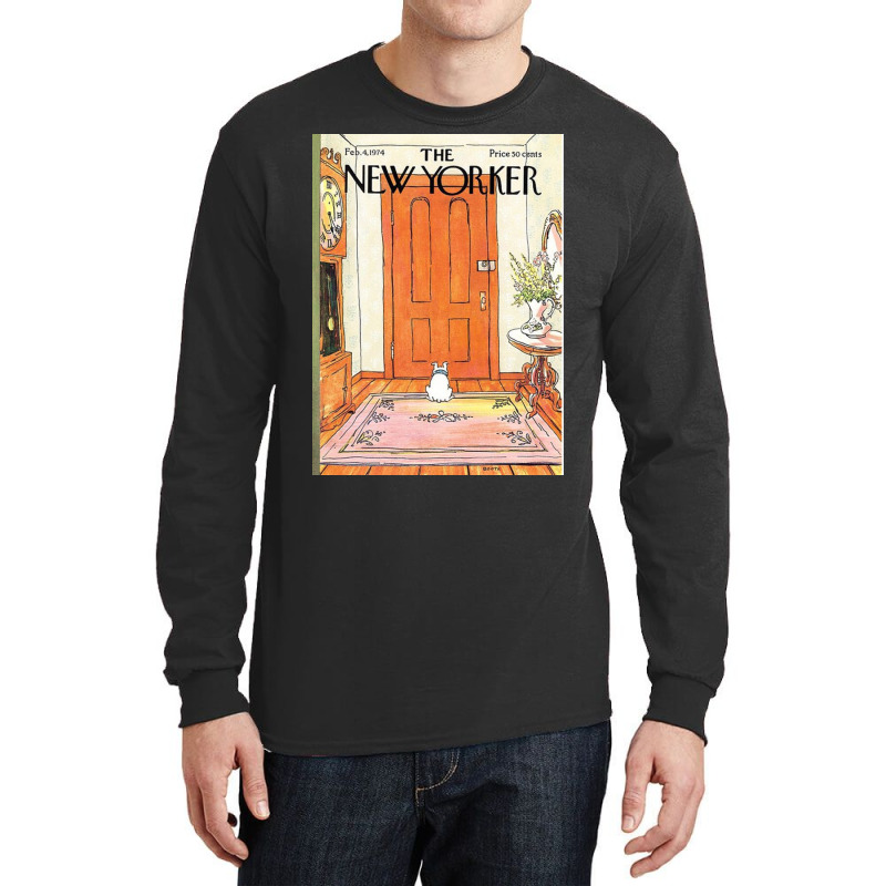 New Yorker Feb 4, 1974 Long Sleeve Shirts | Artistshot