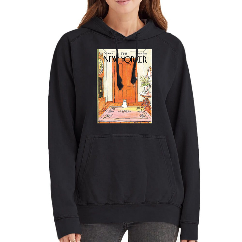 New Yorker Feb 4, 1974 Vintage Hoodie | Artistshot