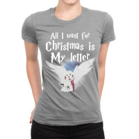 All I Want For Christmas Is 2 Ladies Fitted T-shirt | Artistshot