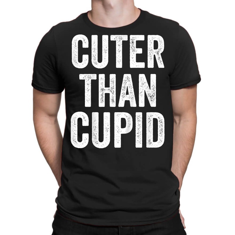 Kids Cuter Than Cupid Valentines Day Toddler Boy T T-shirt | Artistshot