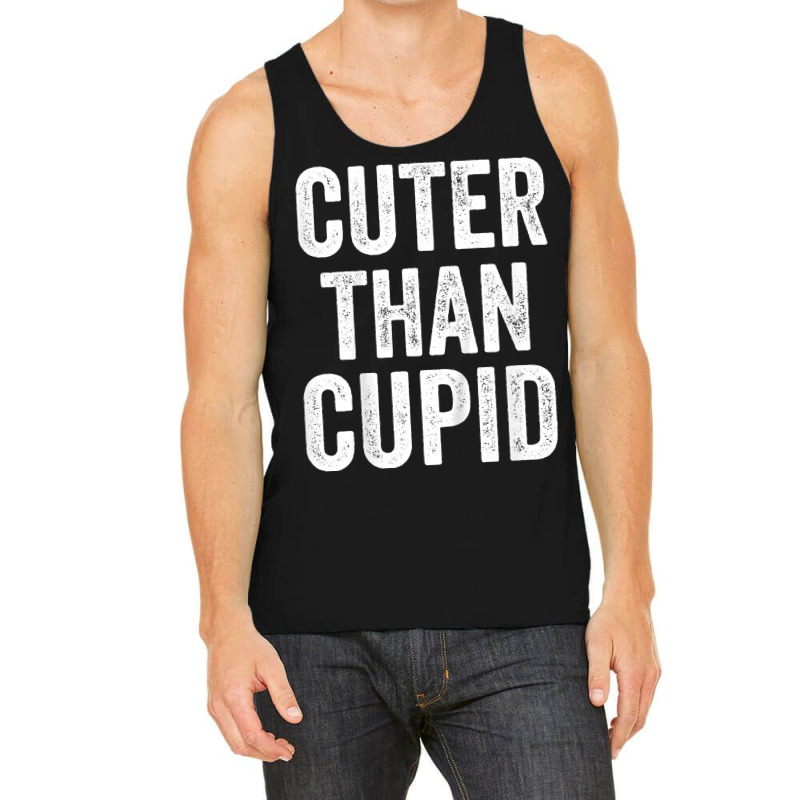 Kids Cuter Than Cupid Valentines Day Toddler Boy T Tank Top | Artistshot