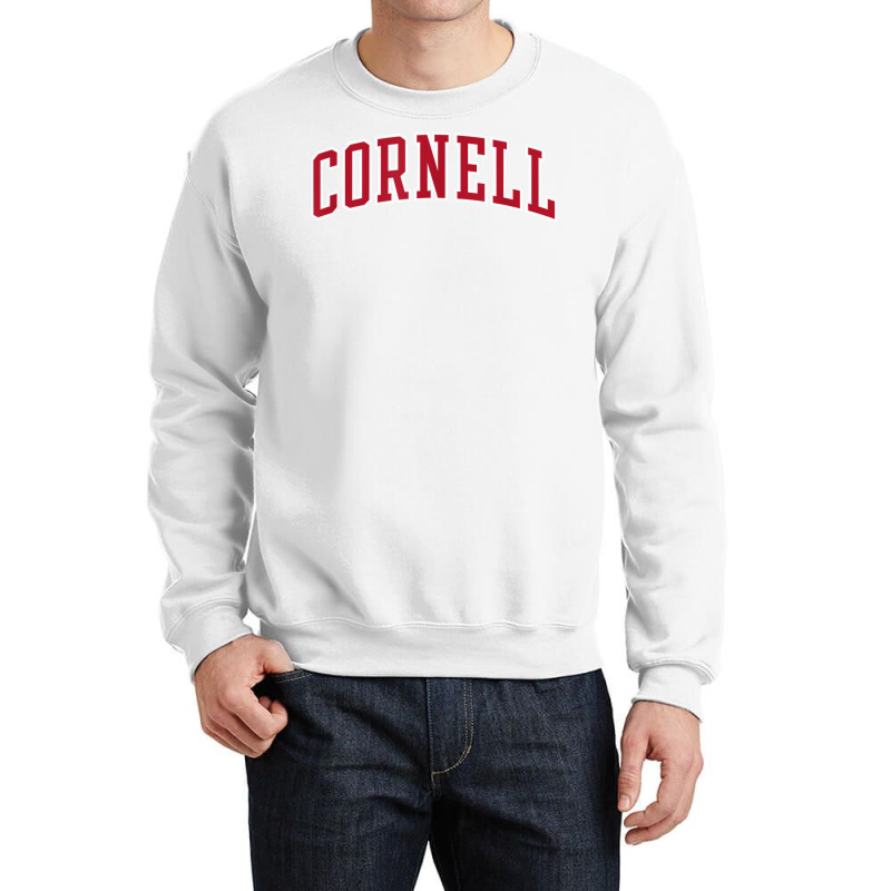 Cornell Big Red Apparel Neutral Game Day Arch T Sh Crewneck Sweatshirt | Artistshot