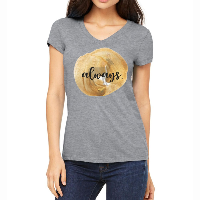 Always Women's V-Neck T-Shirt by alfanomearsb | Artistshot