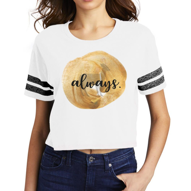 Always Scorecard Crop Tee by alfanomearsb | Artistshot