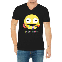 Smiling Friends T Shirt V-neck Tee | Artistshot