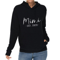 Mimi Est 2023 Mimi To Be Gifts New Grandma Pregnan Lightweight Hoodie | Artistshot