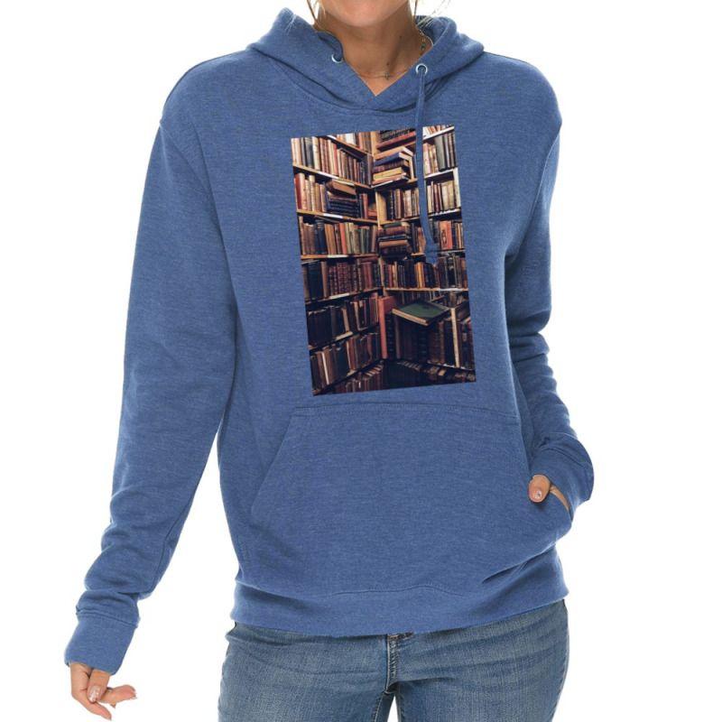 All The Books 1 Lightweight Hoodie by wilktopick1 | Artistshot