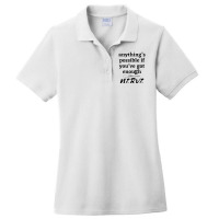 Anything Is Possible 1 Ladies Polo Shirt | Artistshot