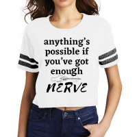 Anything Is Possible 1 Scorecard Crop Tee | Artistshot