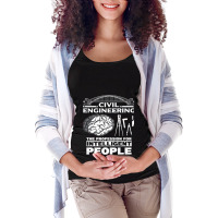 Civil Engineer Engineering Architect Construction  Maternity Scoop Neck T-shirt | Artistshot