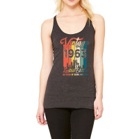 Vintage 1963 60 Years Of Being Awesome Gift Limite Racerback Tank | Artistshot