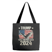 Trump 2024 Flag Take America Back Men Women Trump Tote Bags | Artistshot