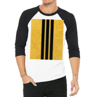 Black And Yellow 3/4 Sleeve Shirt | Artistshot