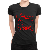 Latina Power Women Poder T Shirt Ladies Fitted T-shirt | Artistshot