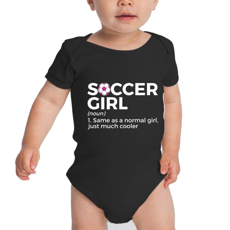 Soccer Girl Definition T Shirt Baby Bodysuit by validokel | Artistshot