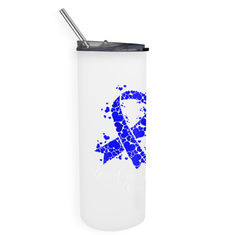 My Daughterâ€™s Fight Is My Fight Angelman Sy Skinny Tumbler | Artistshot