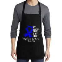 My Daughterâ€™s Fight Is My Fight Angelman Sy Medium-length Apron | Artistshot