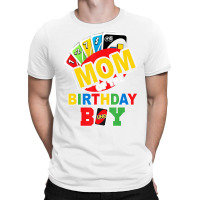 Mom Of The Birthday Boy Shirt Uno Mommy Mama 1st B T-shirt | Artistshot