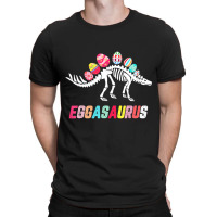 Funny Eggasaurus Stegosaurus Egg Dinosaur Happy Ea T-shirt | Artistshot