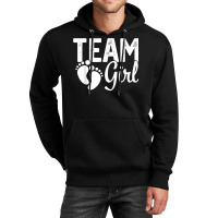 Gender Reveal Team Girl Pink T Shirt Unisex Hoodie | Artistshot