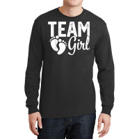 Gender Reveal Team Girl Pink T Shirt Long Sleeve Shirts | Artistshot