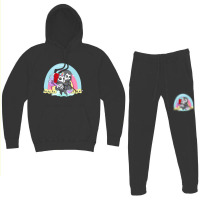 Kawaii Pastel Goth Unicorn And Grim Reaper Creepy Hoodie & Jogger Set | Artistshot