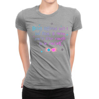 Being Different Is No Bad Thing  54 Ladies Fitted T-shirt | Artistshot