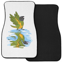 Parrot & Dragon Reflection I Senegal Parrot T Shir Front Car Mat | Artistshot