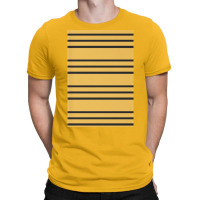 Black And Yellow Stripe T-shirt | Artistshot