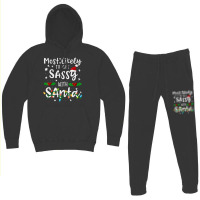 Most Likely To Get Sassy Santa Family Matching Chr Hoodie & Jogger Set | Artistshot