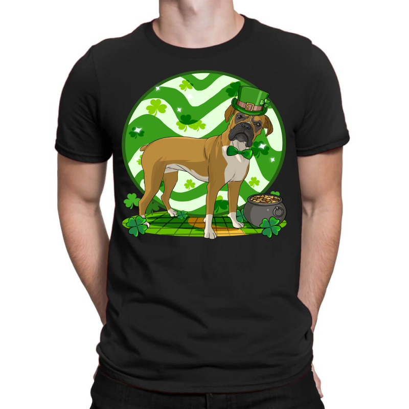 Boxer Dog Irish Leprechaun St Puppy Pet Patricks D T-shirt | Artistshot