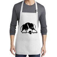 Puppy Cute Medium-length Apron | Artistshot