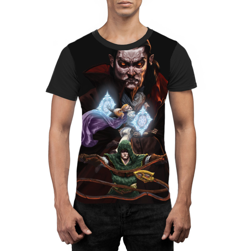 Vampire Survivors Official Game Art Graphic T-shirt by CurtisDaleCochran | Artistshot