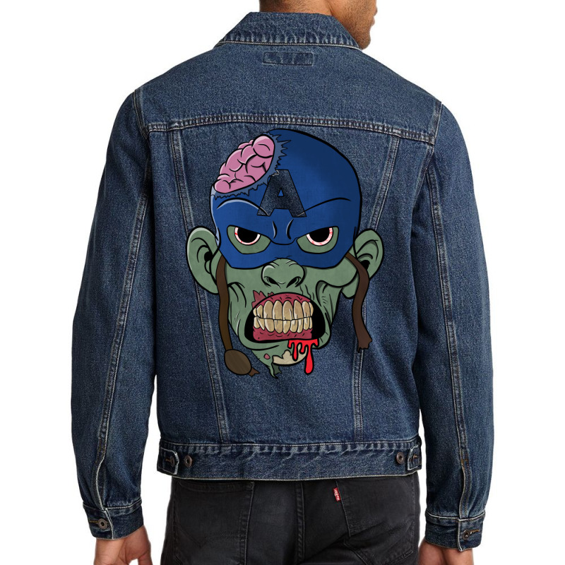 Zombie Cape Men Denim Jacket by jaymeeadanicz | Artistshot