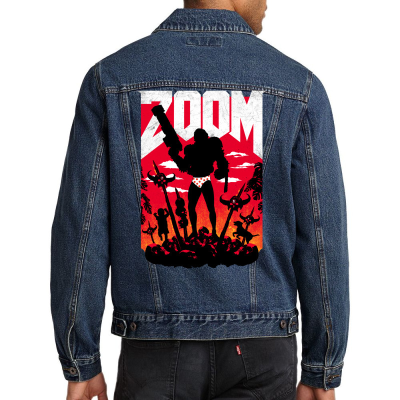 Zoom Men Denim Jacket by jaymeeadanicz | Artistshot