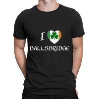 I Love Ballsbridge Ireland Flag Heart Shamrock T-shirt | Artistshot