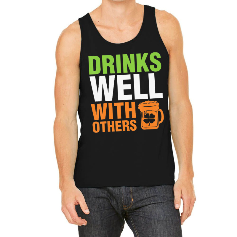 Irish Beer Drink Shamrock Happy Saint Patrick Tank Top | Artistshot