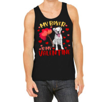 Boxer My Boxer Is My Valentine Heart Funny Boxer V Tank Top | Artistshot