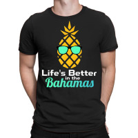 Bahamas Souvenir T Shirts Pineapple Sunglasses Gra T-shirt | Artistshot