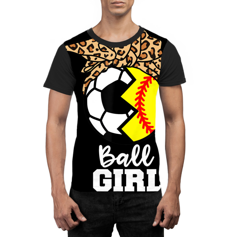 Ball Girl Funny Soccer Softball Player T Shirt Graphic T-shirt | Artistshot