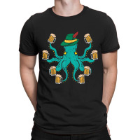 German Octopus Oktoberfest Funny Bavarian Festival T-shirt | Artistshot