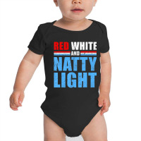 Red White & Natty Light For Mens Womens Lover Fath Baby Bodysuit | Artistshot