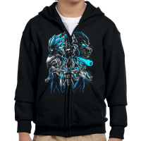 Vegeta All Edition Youth Zipper Hoodie | Artistshot