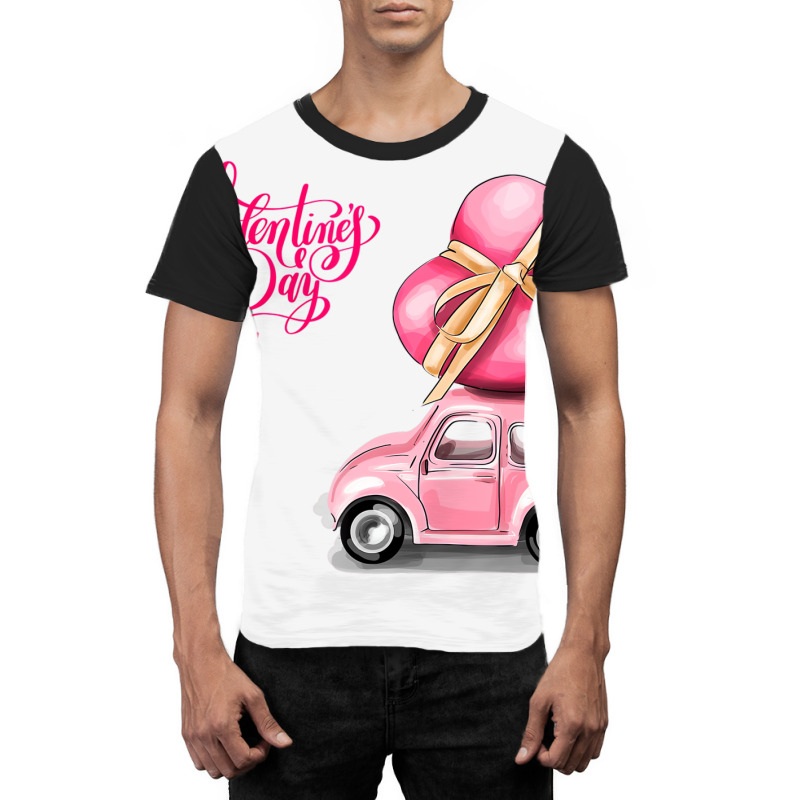 Be My Valentine   Heart Delivery   Happy Valentine Graphic T-shirt | Artistshot